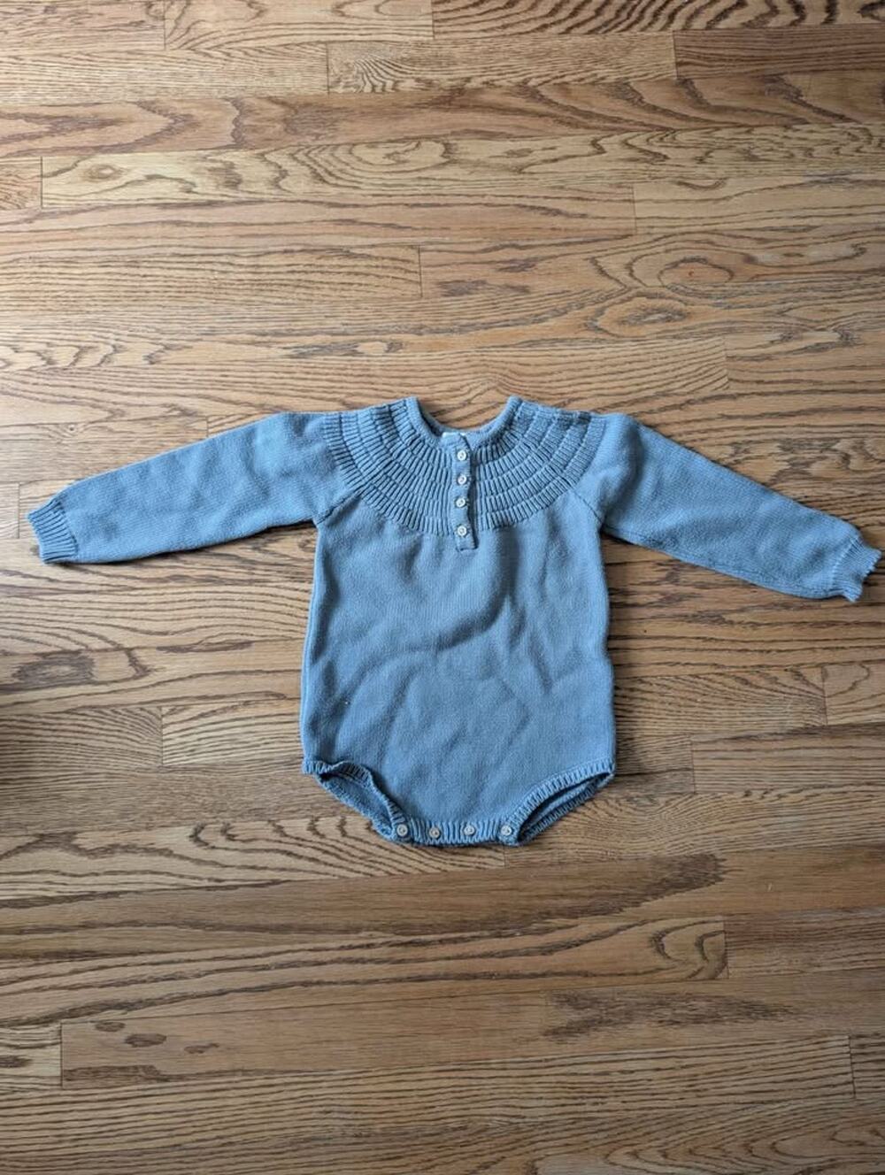 Quincy Mae Knit Romper 2-3Y